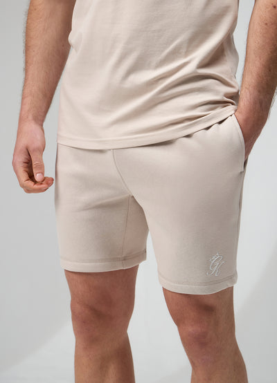 Gym King Fundamental Fleece Short - Light Stone
