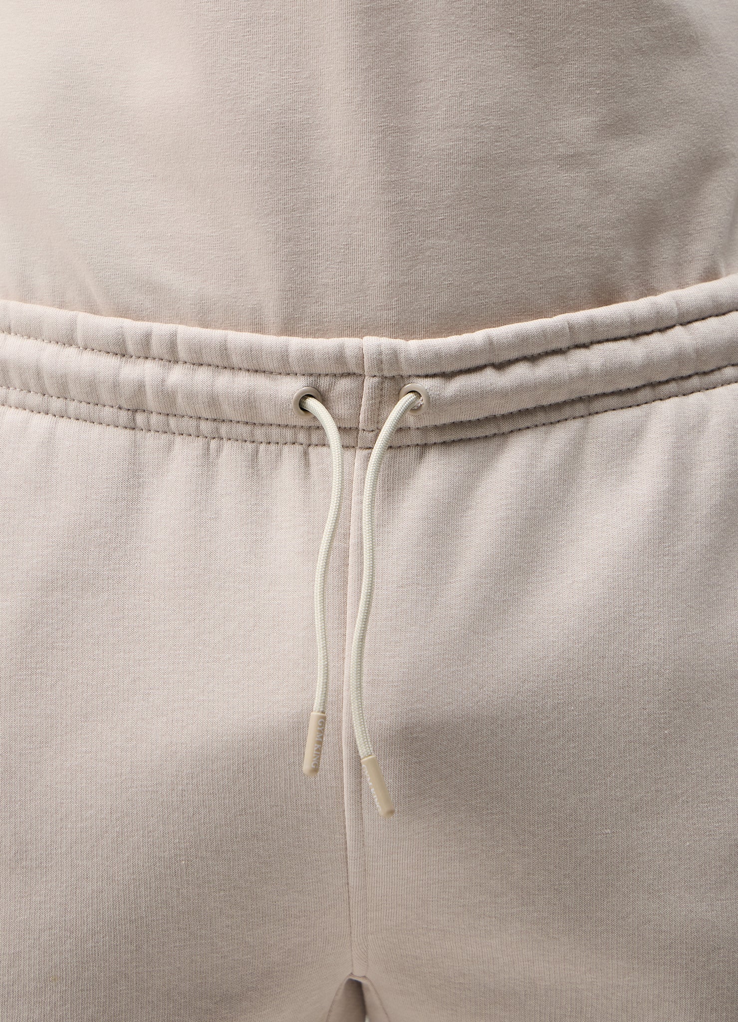 Gym King Fundamental Fleece Short - Light Stone