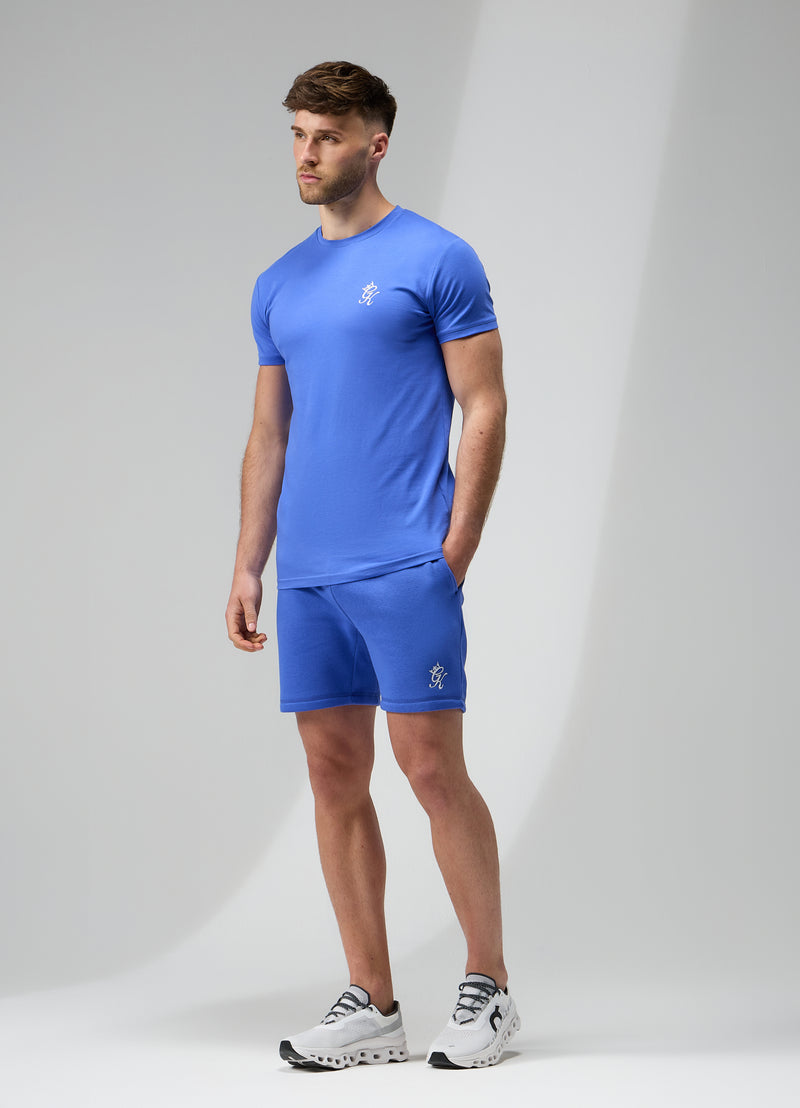 Gym King Fundamental Fleece Short - Sonic Blue