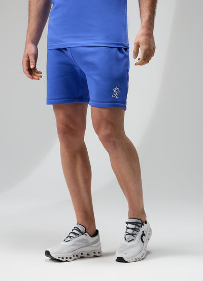 Gym King Fundamental Fleece Short - Sonic Blue