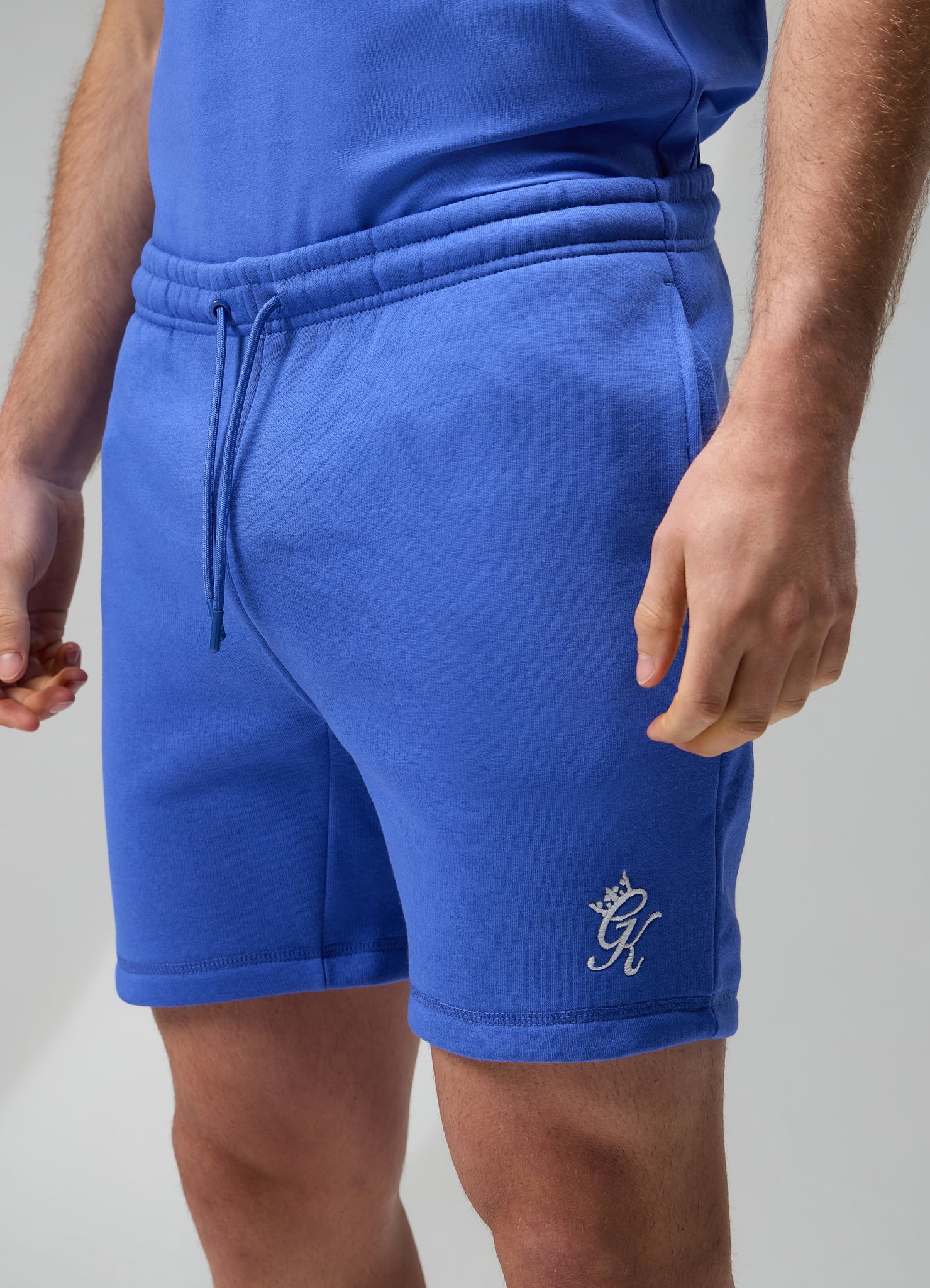 Gym King Fundamental Fleece Short - Sonic Blue