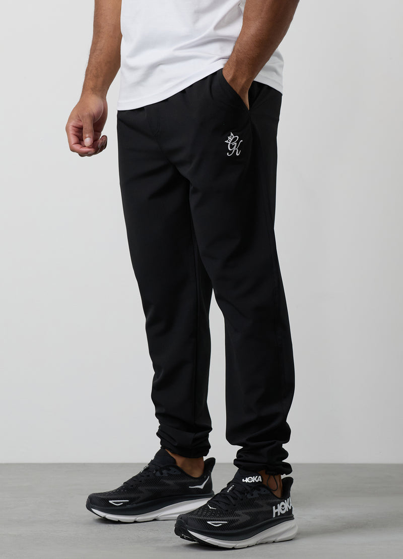 Gym King Fundamental Woven Jogger - Black