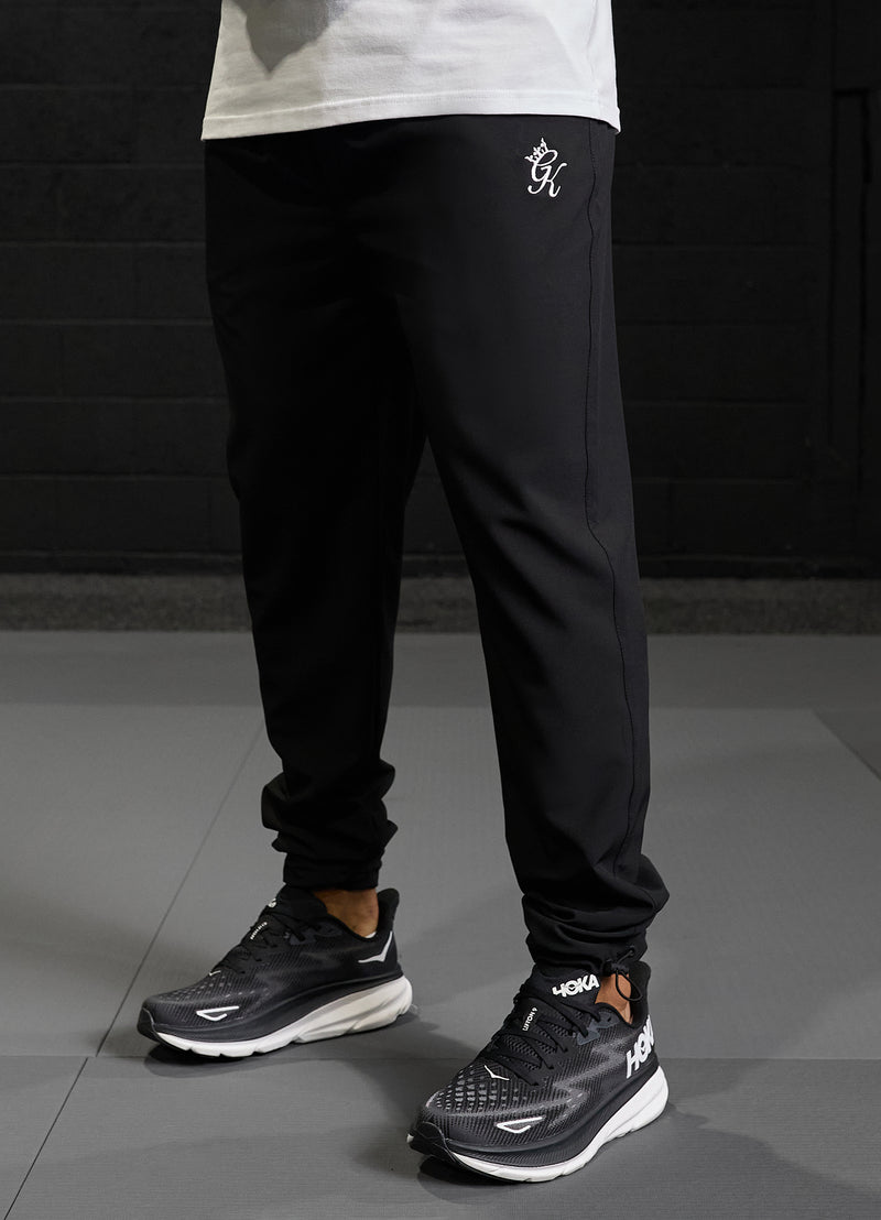 Gym King Fundamental Woven Jogger - Black