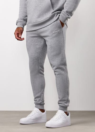 Gym King Fundamental Linear Jogger - Grey Marl