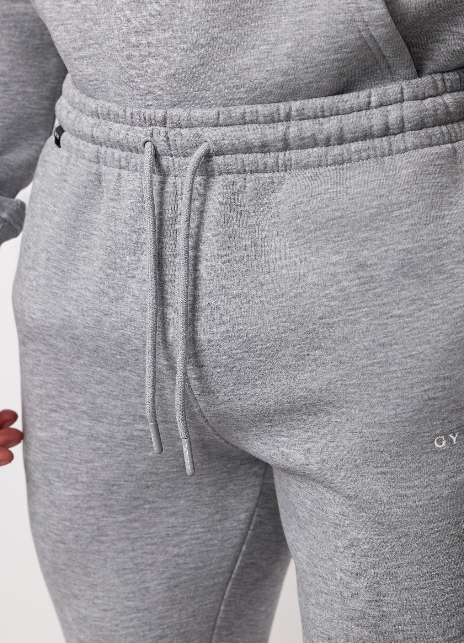 Gym King Fundamental Linear Jogger - Grey Marl