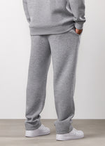 Gym King Fundamental Linear 1/4 Zip Tracksuit - Grey Marl