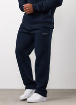 Gym King Fundamental Linear Straight Leg Tracksuit - Navy