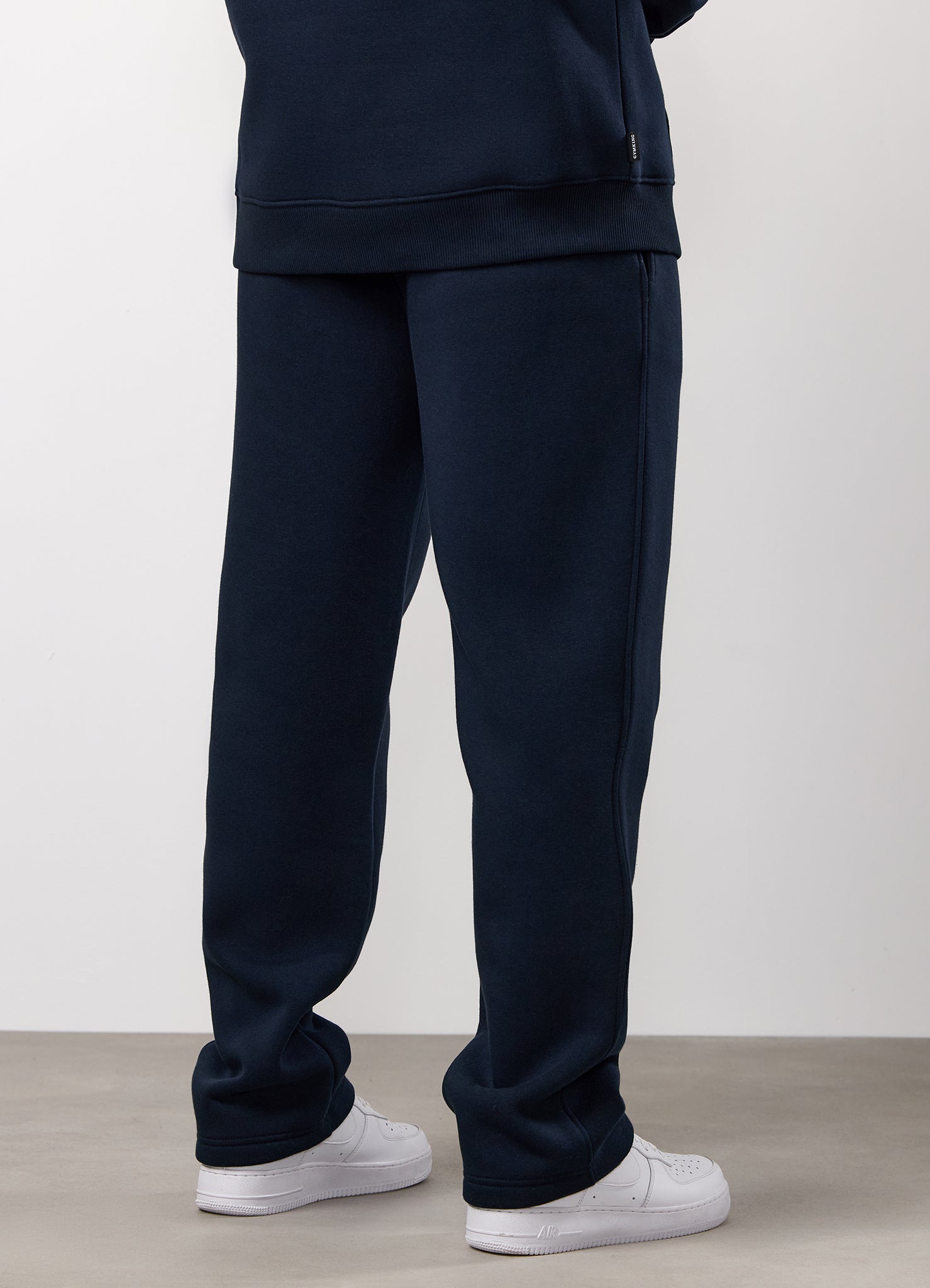 Gym King Fundamental Linear Straight Leg Tracksuit - Navy