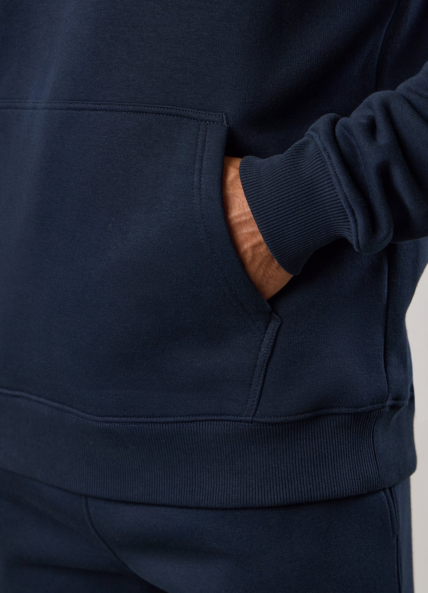 Gym King Fundamental Linear Straight Leg Tracksuit - Navy