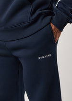 Gym King Fundamental Linear Straight Leg Tracksuit - Navy