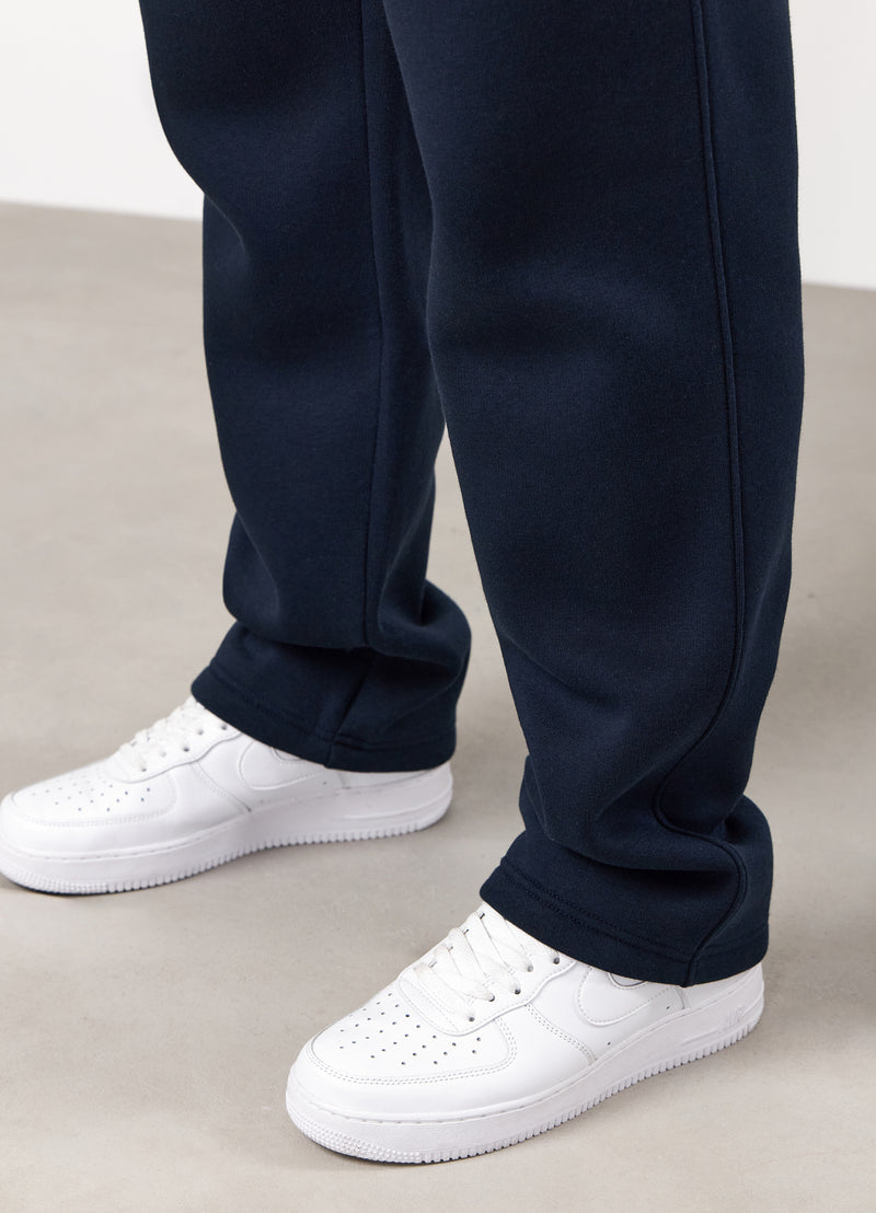 Gym King Fundamental Linear Straight Leg Jogger - Navy