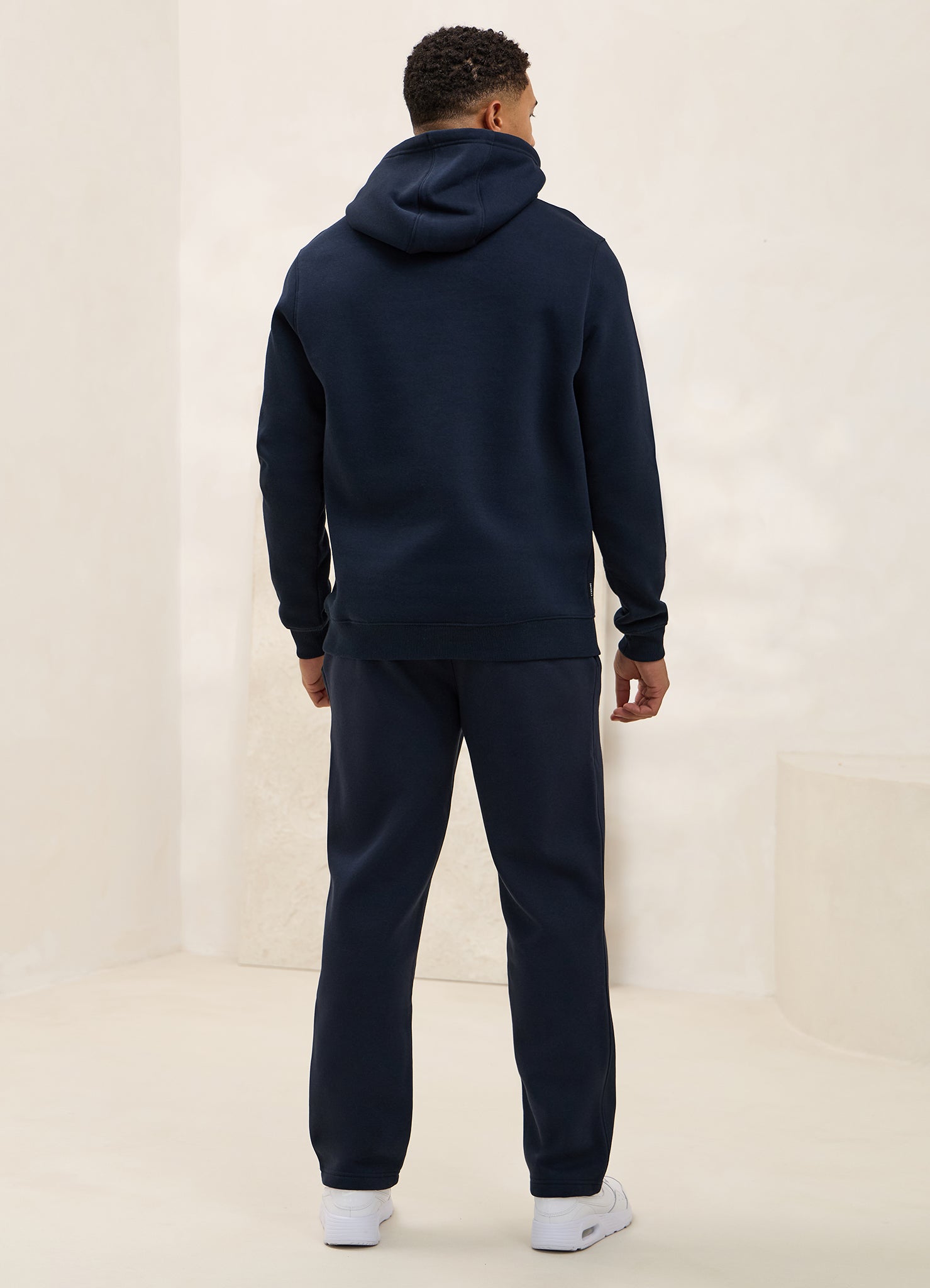 Gym King Fundamental Linear Hood - Navy