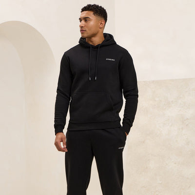Gym King Fundamental Linear Straight Leg Tracksuit - Black