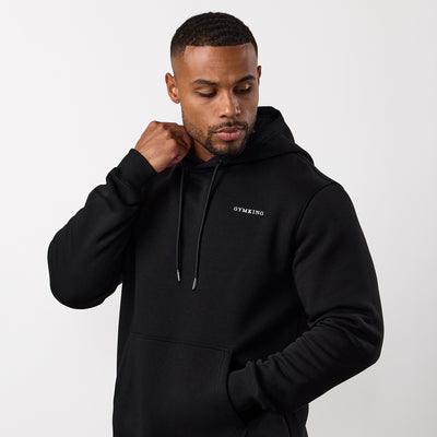 Gym King Fundamental Linear Hoodie - Black