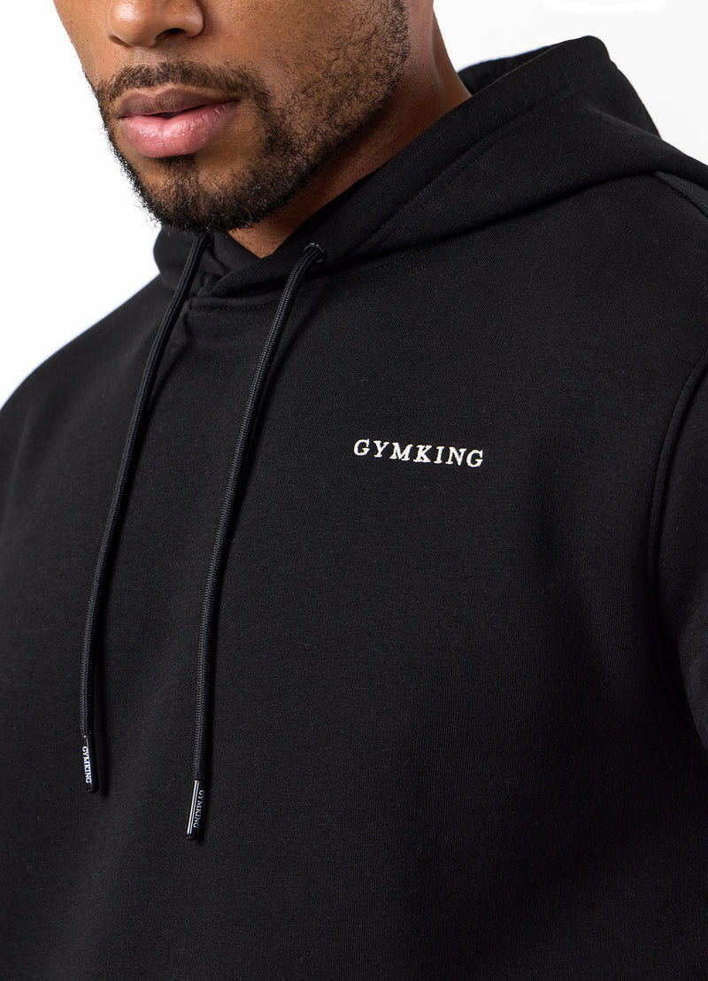 Gym King Fundamental Linear Hood - Black