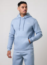 Gym King Fundamental Linear Hoodie - Powder Blue thumbnail