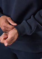 Gym King Fundamental Linear 1/4 Zip Tracksuit - Navy