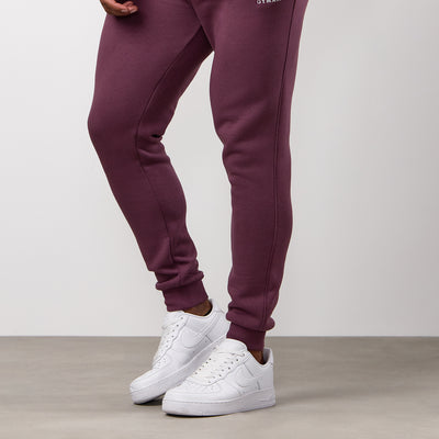 Gym King Fundamental Linear Fleece Jogger - Mulberry