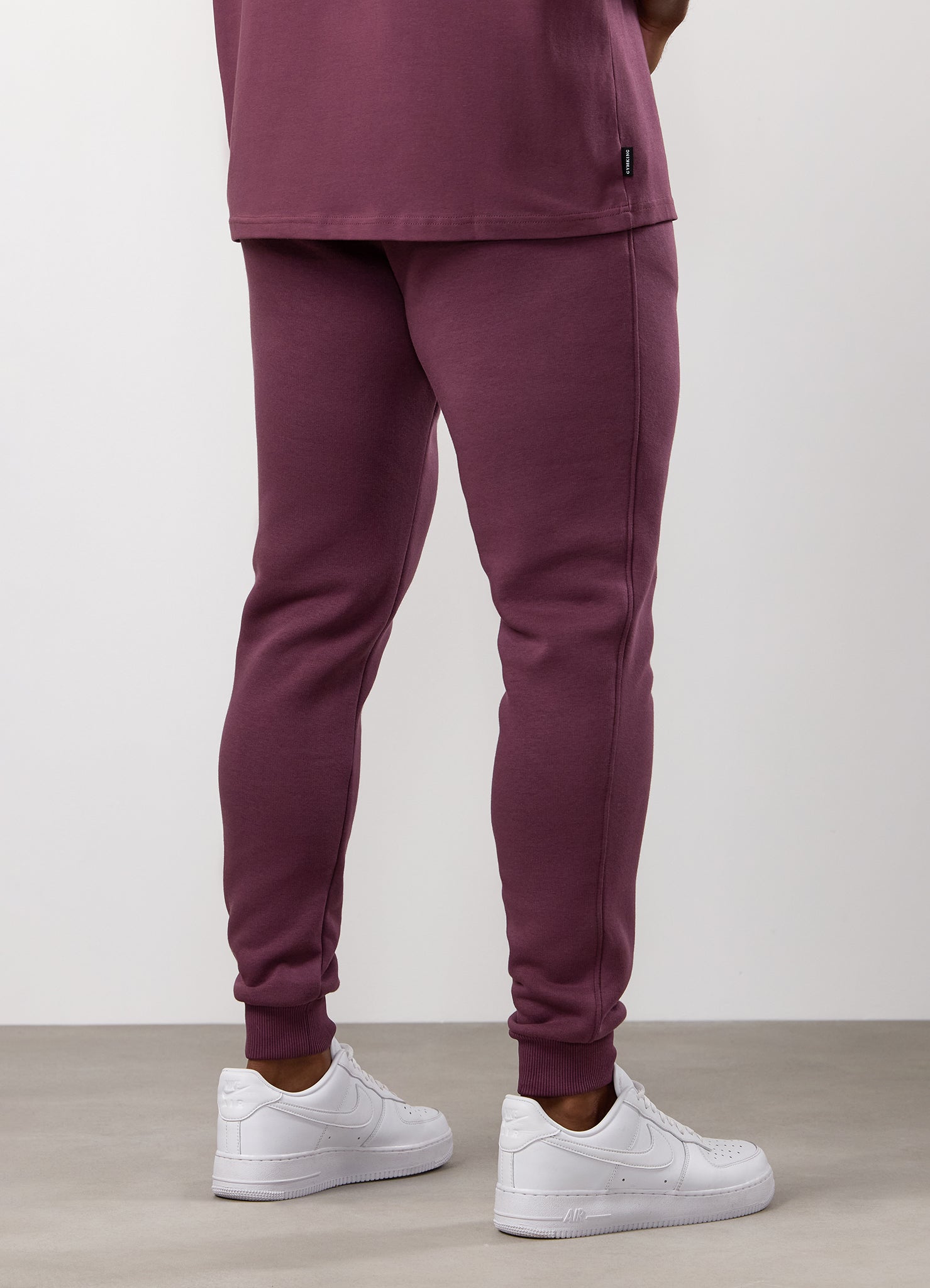 Gym King Fundamental Linear Fleece Jogger - Mulberry
