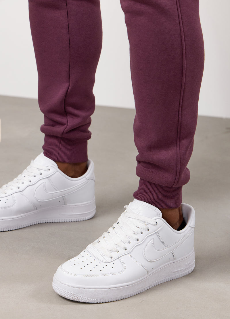 Gym King Fundamental Linear Fleece Jogger - Mulberry