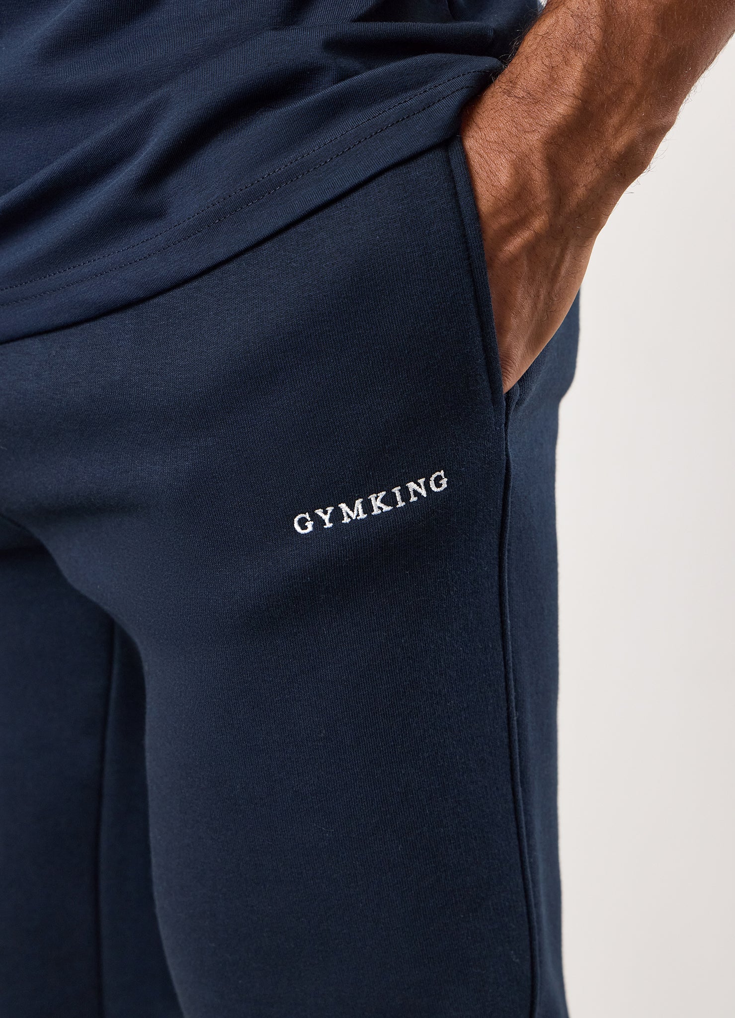 Gym King Fundamental Linear Jogger - Navy
