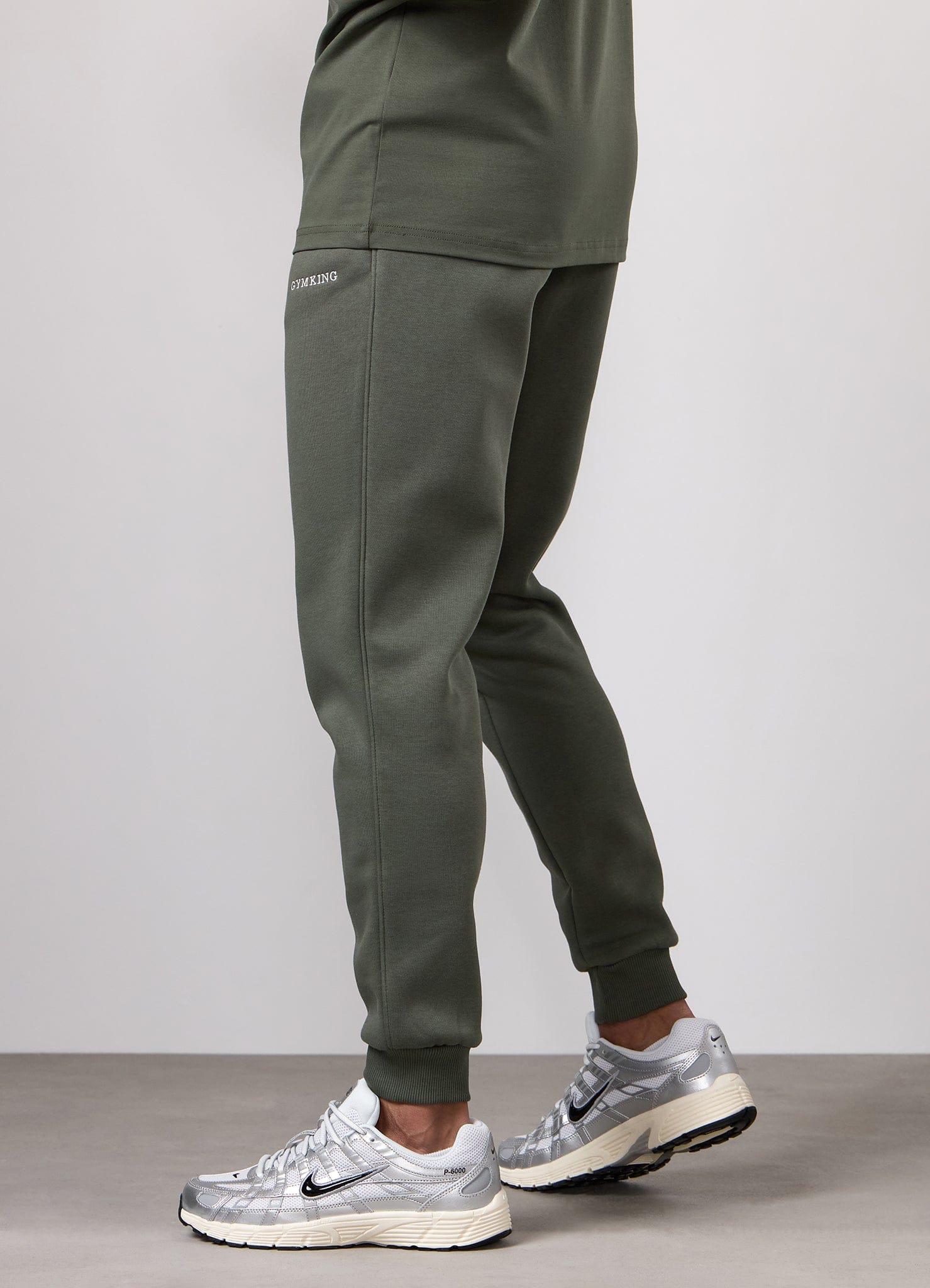 Gym King Fundamental Hood Tracksuit - Deep Olive