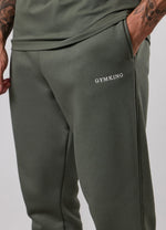 Gym King Fundamental Hood Tracksuit - Deep Olive