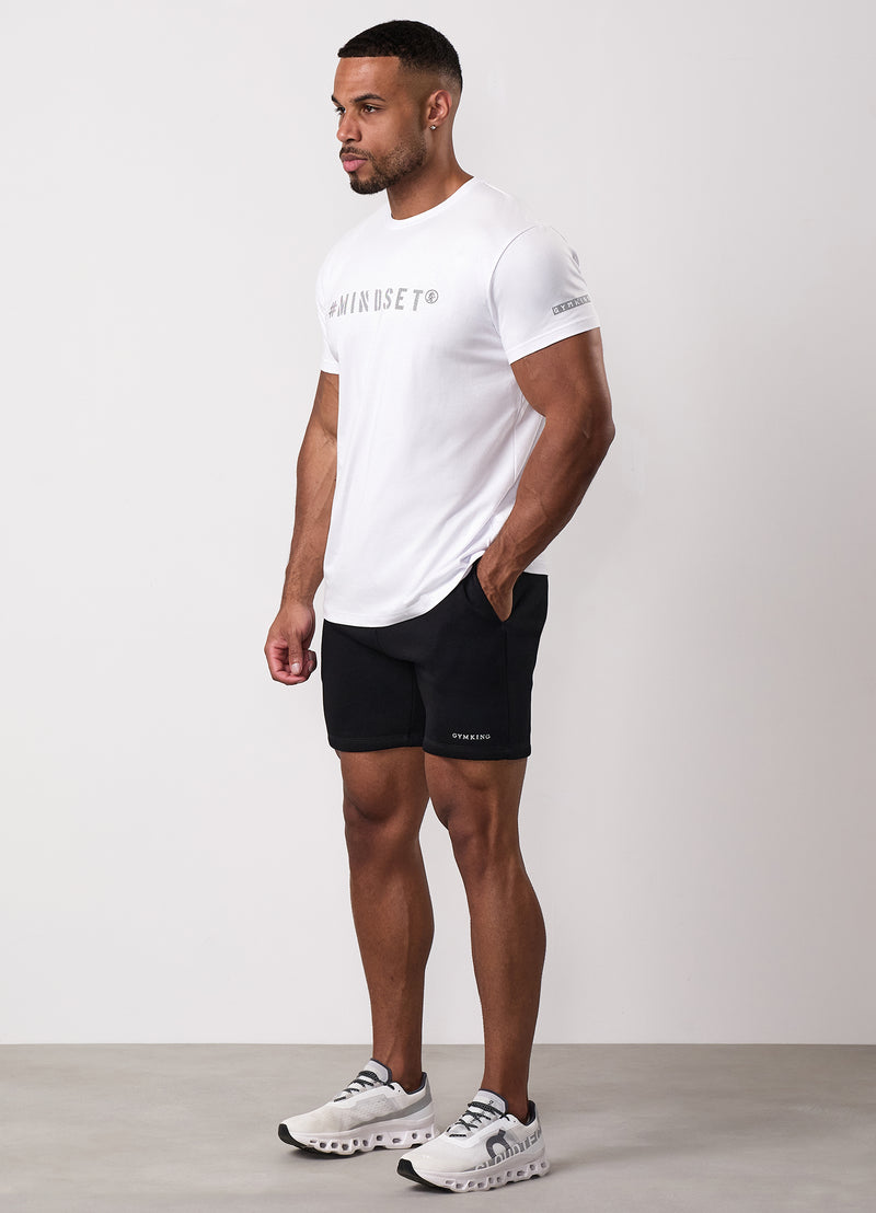 Gym King Fundamental Linear Short - Black