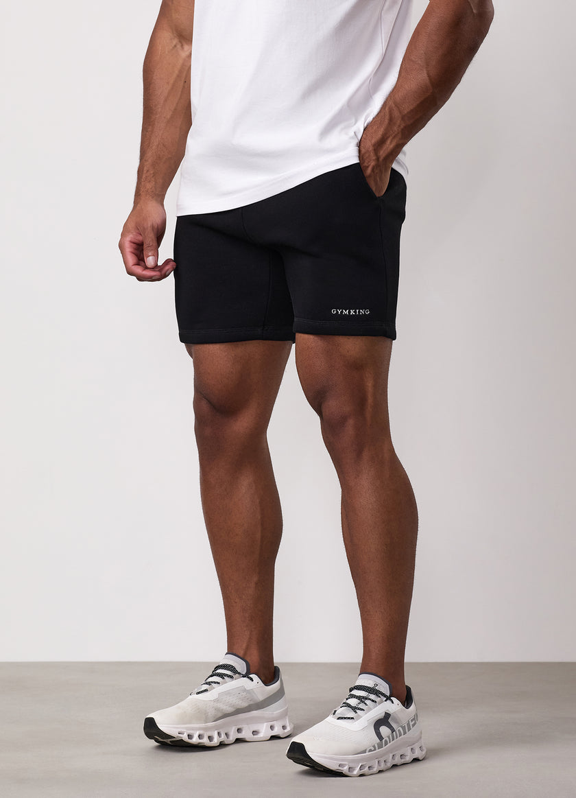Gym King Fundamental Linear Short - Black