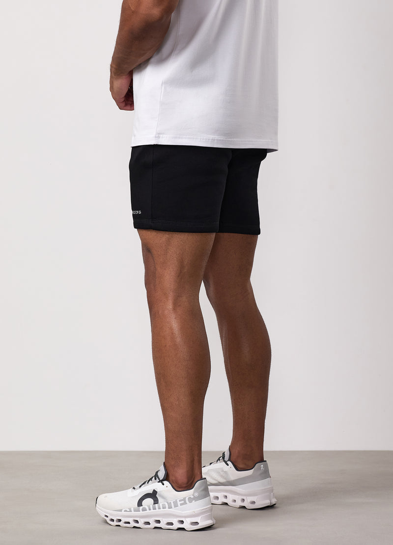 Gym King Fundamental Linear Short - Black