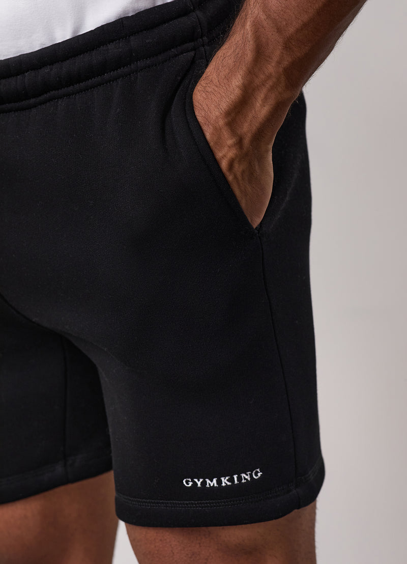 Gym King Fundamental Linear Short - Black