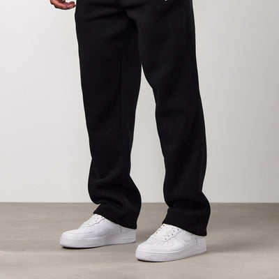 Gym King Fundamental Linear Straight Leg Jogger - Black