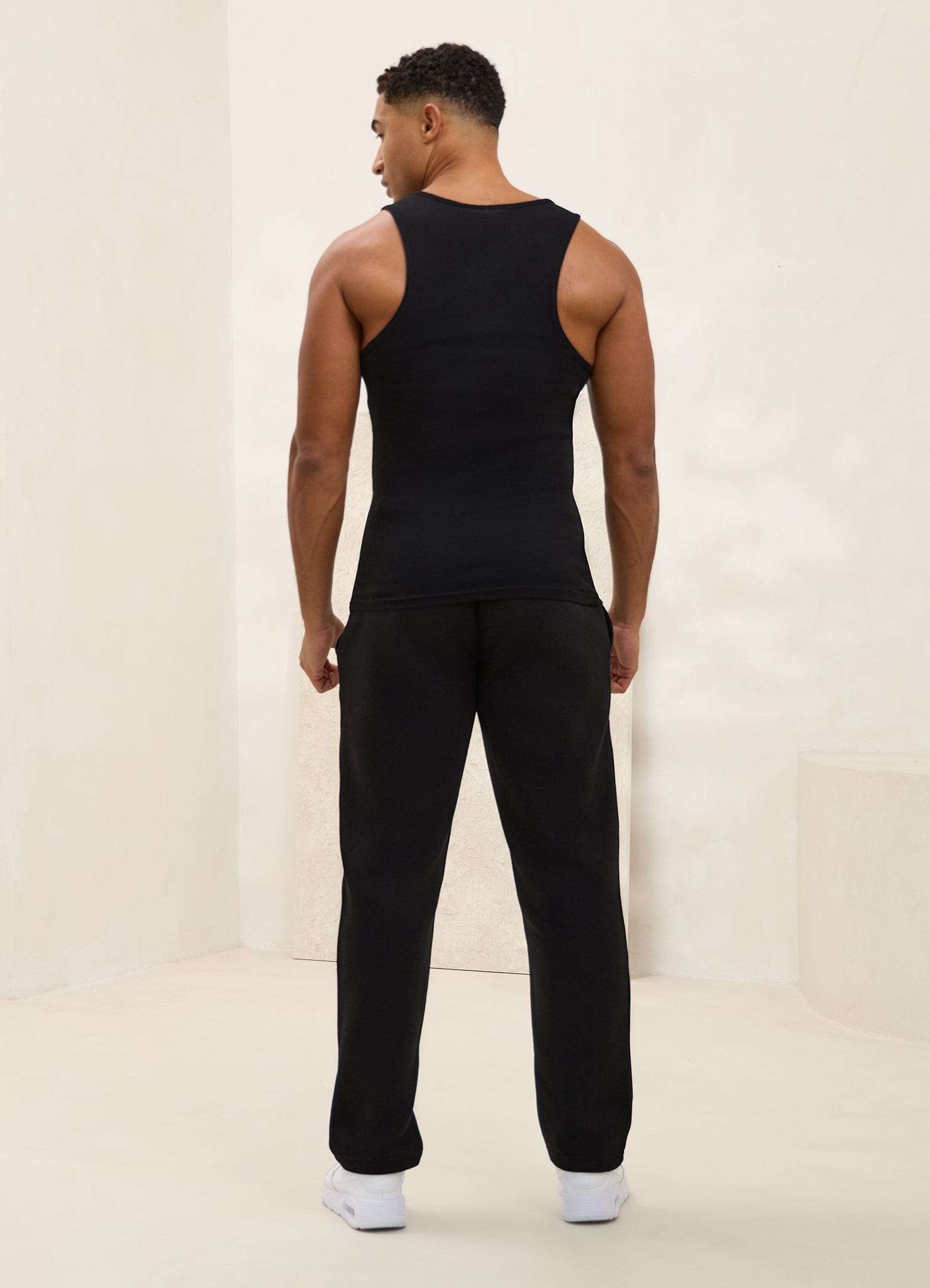 Chest Vest Rib Gym King Fundamental Rib Vest - Black