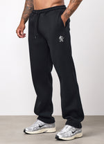 Gym King Fundamental Straight Leg Jogger  - Black thumbnail