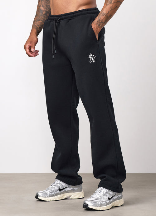 Gym King Fundamental Straight Leg Jogger  - Black