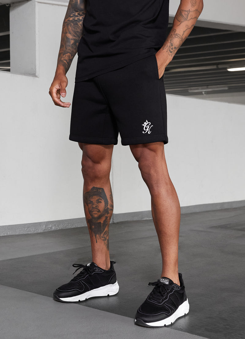 Gym King Fundamental Fleece Short - Black