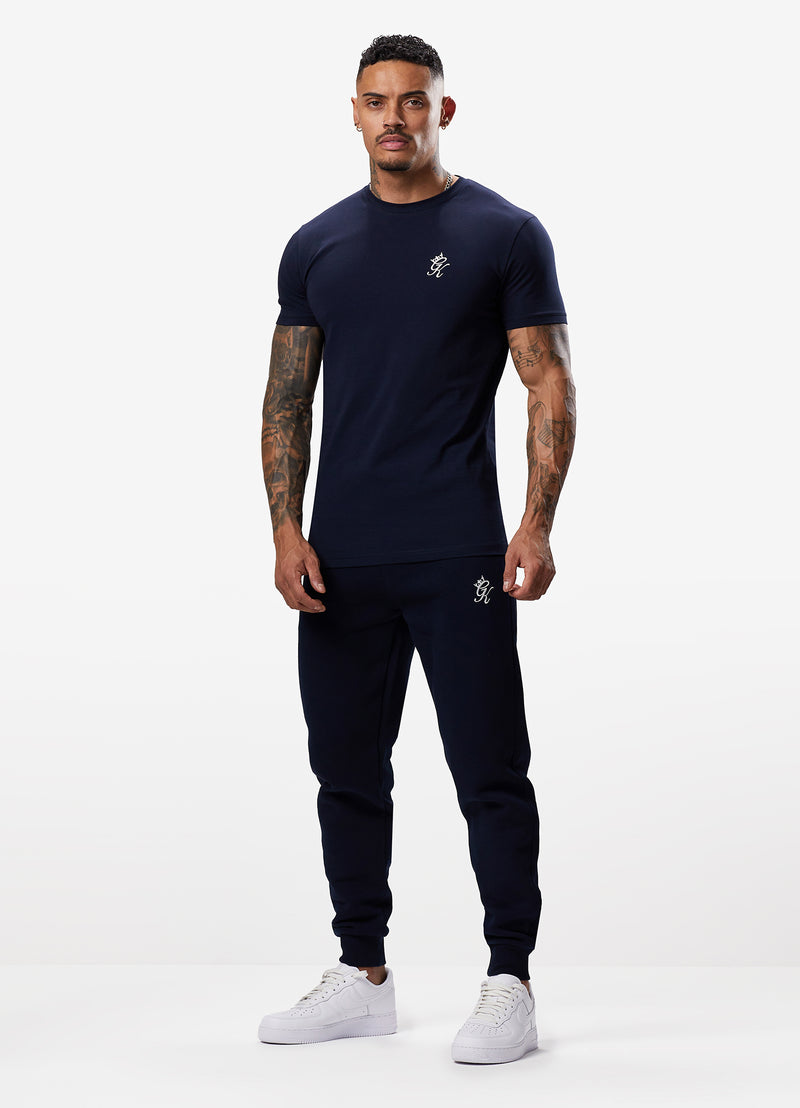 Gym King Fundamental Tee - Navy