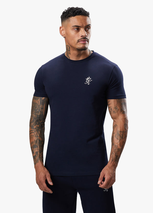 Gym King Fundamental Tee - Navy