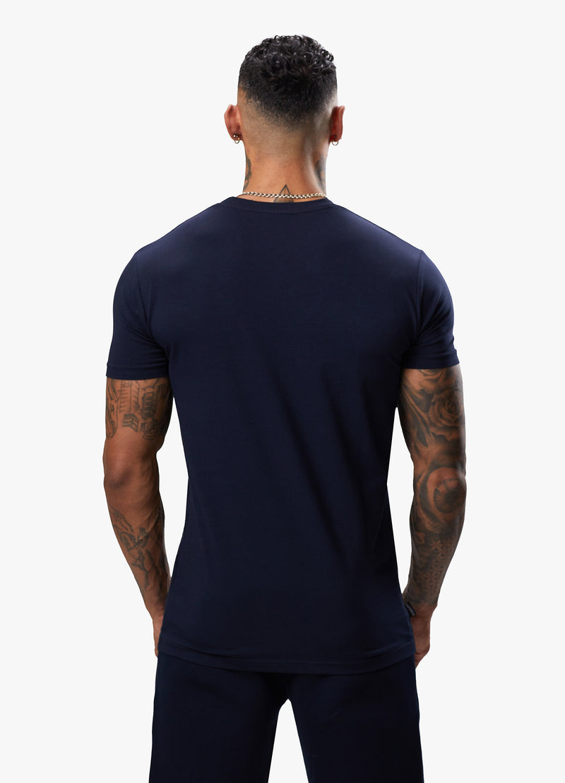 Gym King Fundamental Tee - Navy