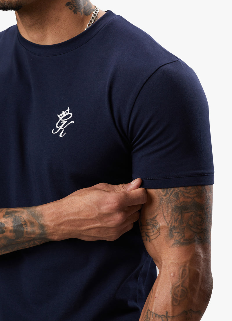 Gym King Fundamental Tee - Navy