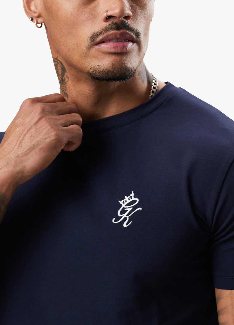 Gym King Fundamental Tee - Navy