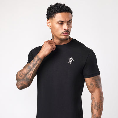 Gym King Fundamental Jersey T-Shirt - Black