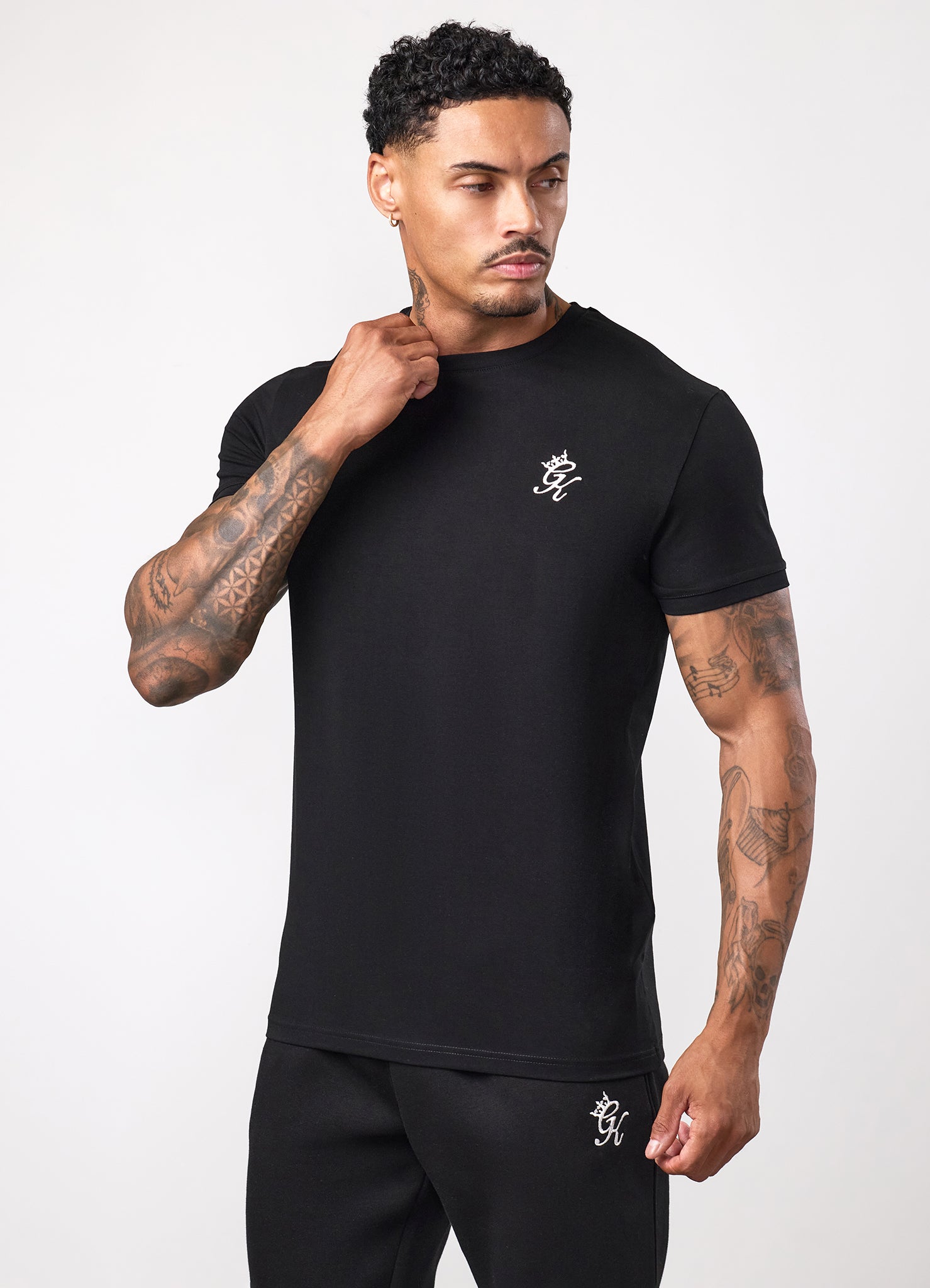 Gym King Fundamental Jersey T-Shirt - Black