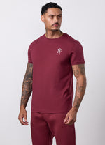 Gym King Fundamental T-Shirt - Claret thumbnail