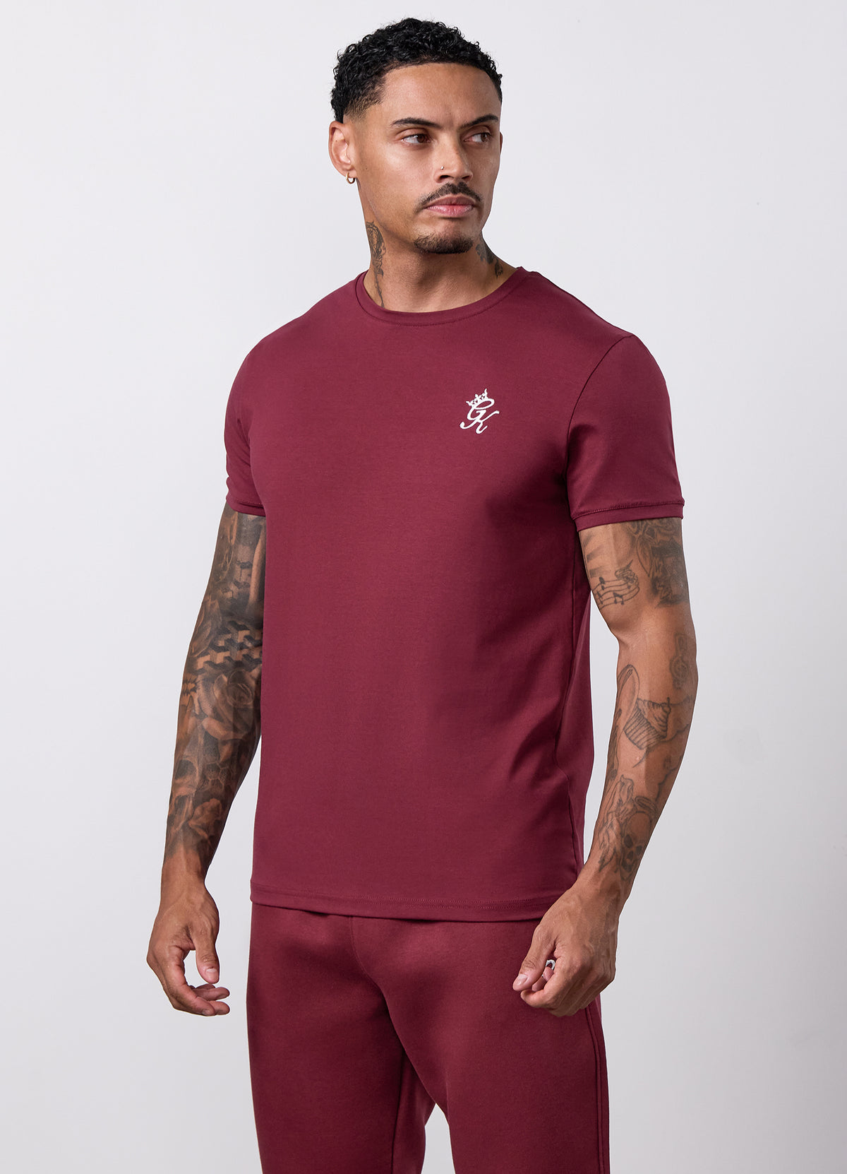 Gym King Fundamental T-Shirt - Claret