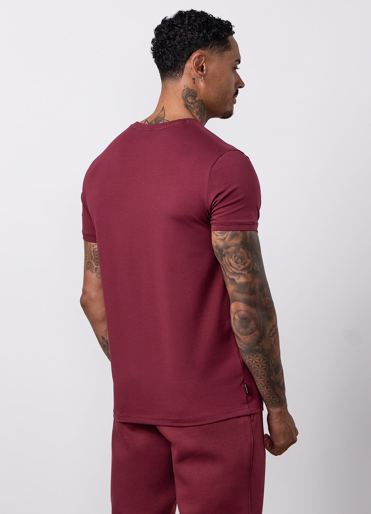 Gym King Fundamental T-Shirt - Claret