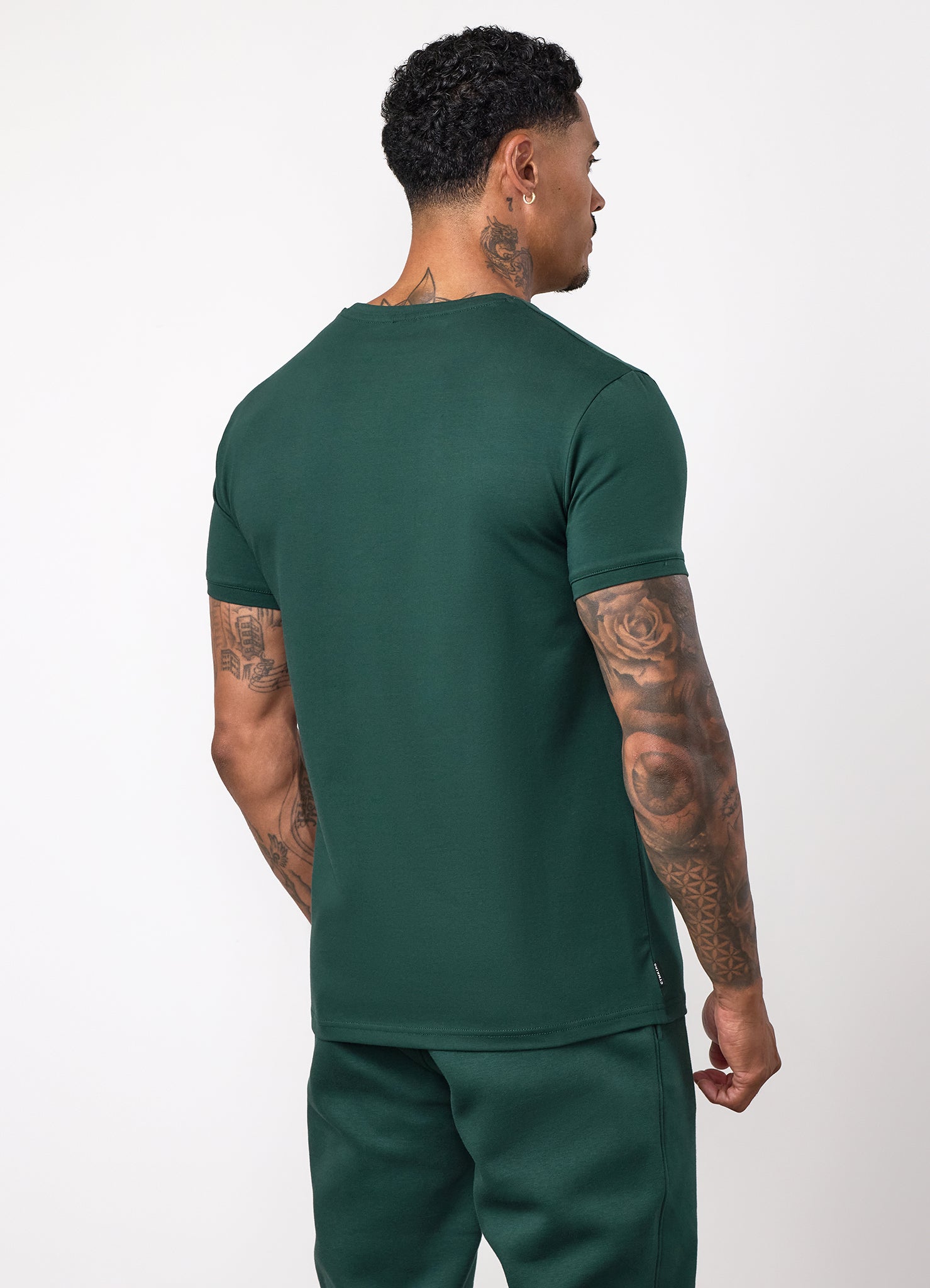 Gym King Fundamental Tee - Deep Forest Green