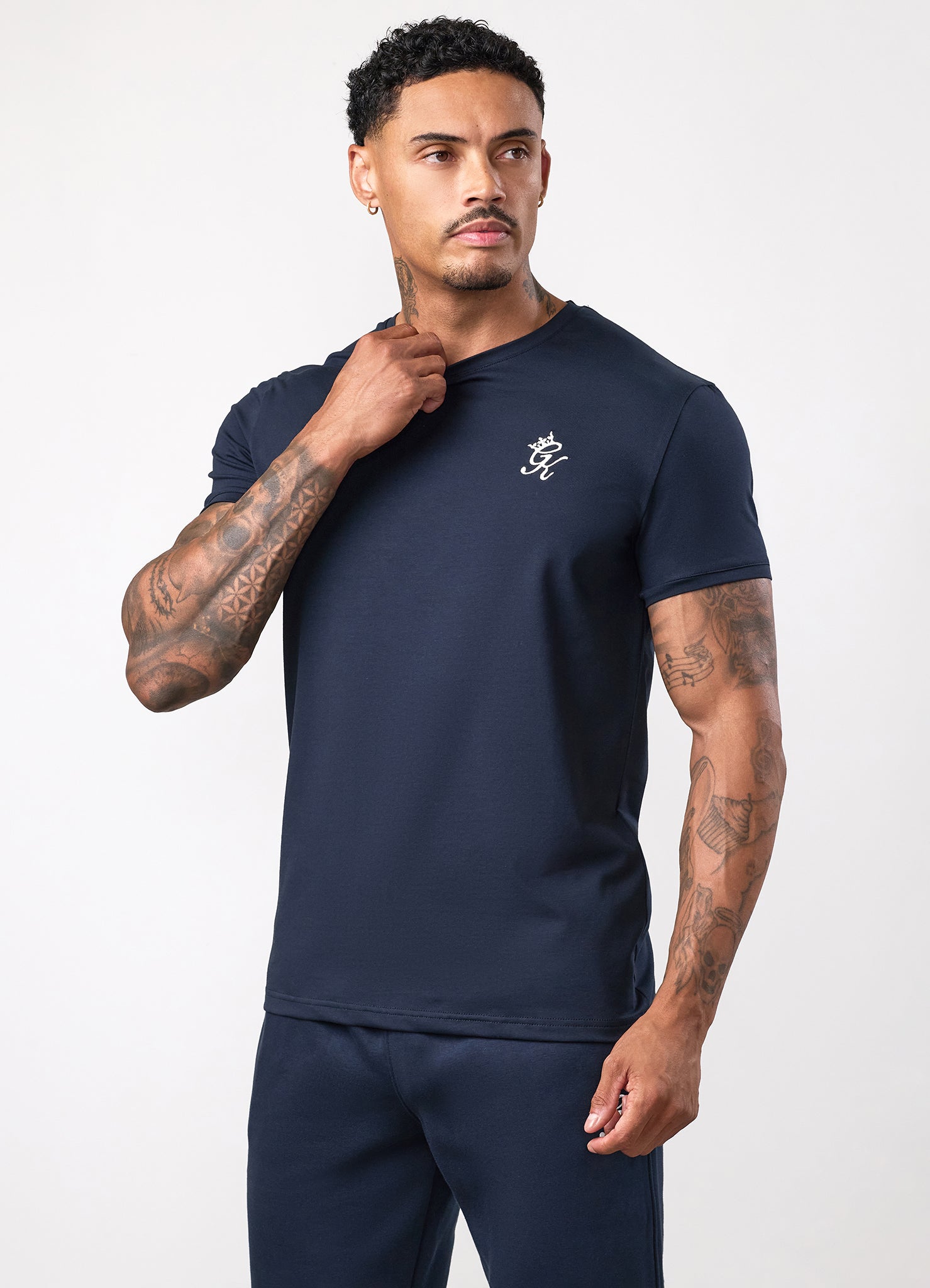 Gym King Fundamental T-Shirt - Navy