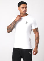 Gym King Fundamental Jersey T-Shirt - White thumbnail