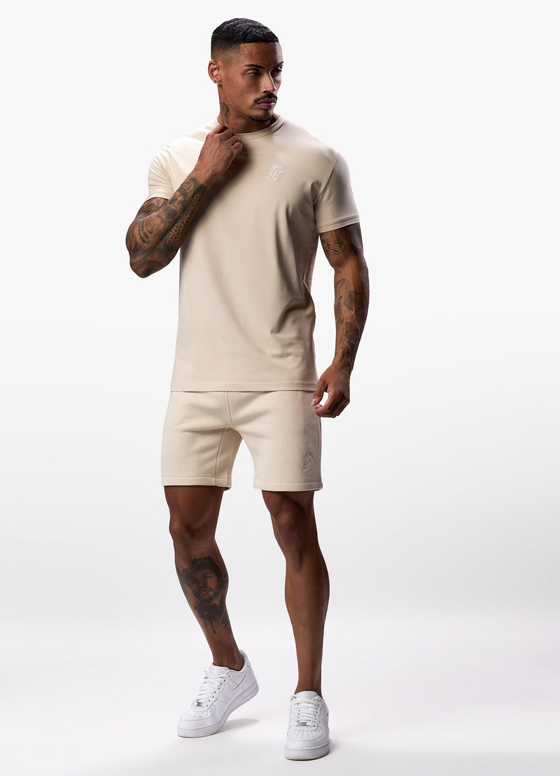 Gym King Fundamental Tee - Light Sand